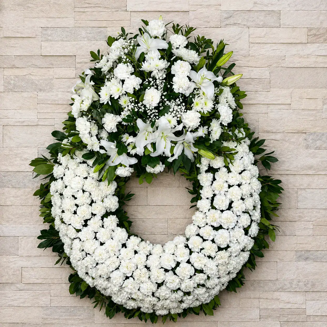 Corona funeraria Santa María la Blanca