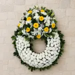 Corona de flores Mesa de Ocaña