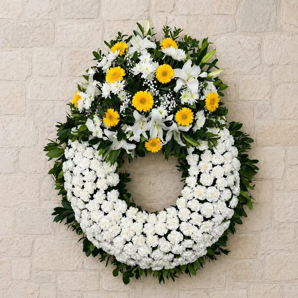 Corona de flores Mesa de Ocaña