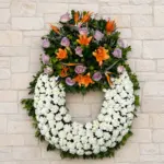 Corona funeraria Polán