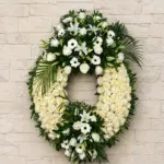 Corona de flores Puerta de Bisagra